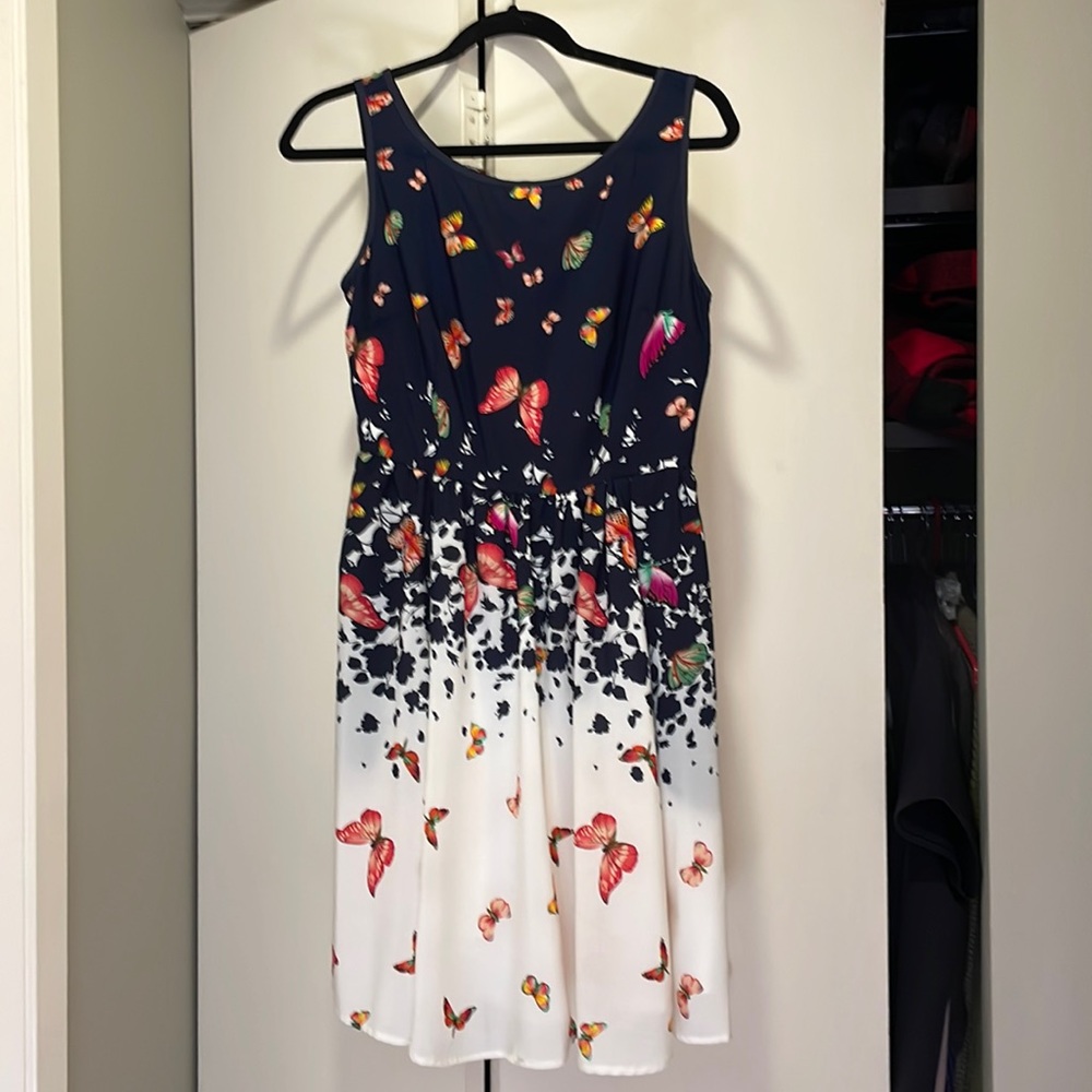 Custom eShakti Butterfly Dress